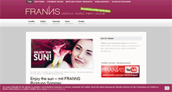 Desktop Screenshot of franns.de